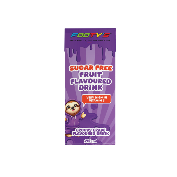 Footy's Sugar Free Fruit Drink - Grape